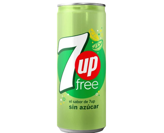 7UP FREE LATA 33CL