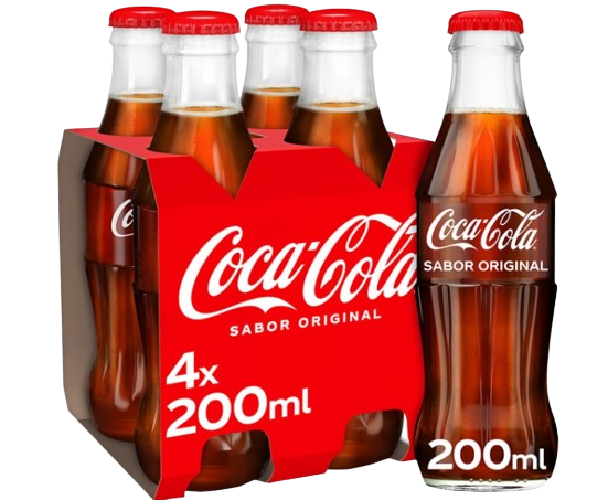 COCA COLA 200ml PACK 4