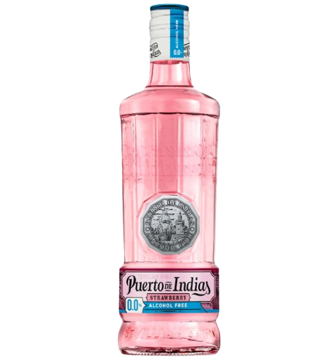 GIN PUERTO DE INDIAS STRAWBERRY 0'0 70cl