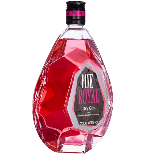 PINK ROYAL DRY GIN 70cl