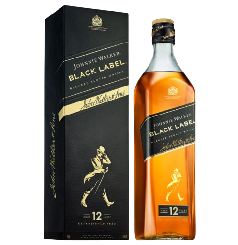 WHISKY JOHNNIE WALKER BLACK LABEL 12 AÑOS 70cl