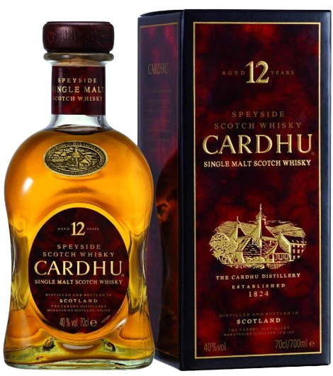 WHISKY CARDHU 12 AÑOS 70cl