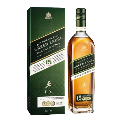 WHISKY JOHNNIE WALKER GREEN LABEL 70cl