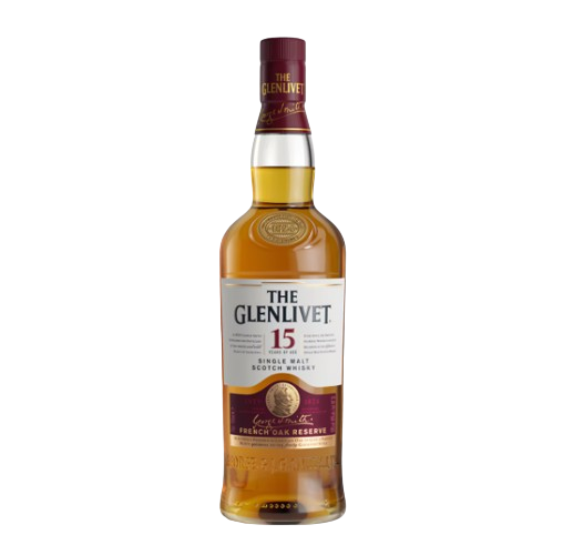 WHISKY THE GLENLIVET 15 AÑOS 70cl