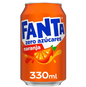 FANTA NARANJA ZERO LATA 33cl