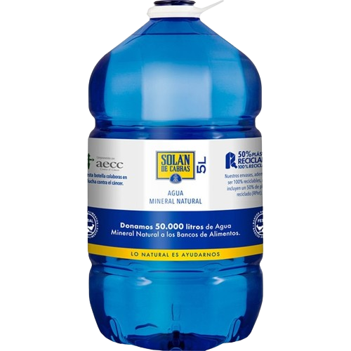 AGUA SOLAN DE CABRAS 5 L