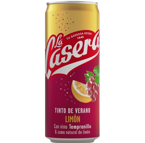 TINTO VERANO LA CASERA LIMON  33cl