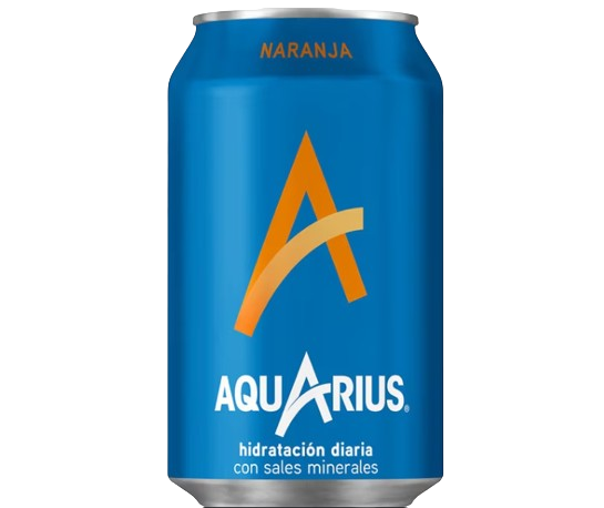 AQUARIUS NARANJA LATA 33cl