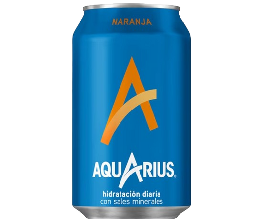 AQUARIUS NARANJA LATA 33cl