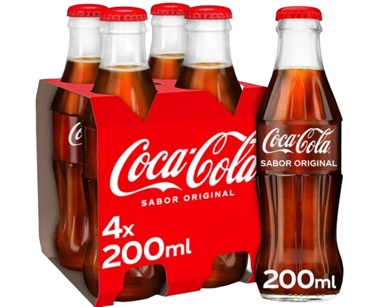 COCA COLA 200ml PACK 4