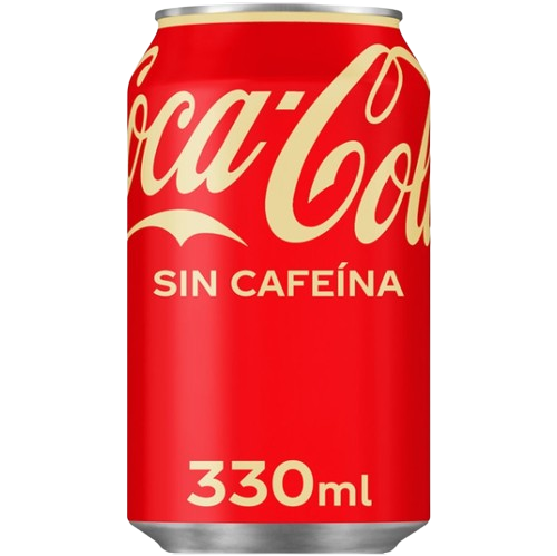 COCA COLA SIN CAFEINA LATA 33cl